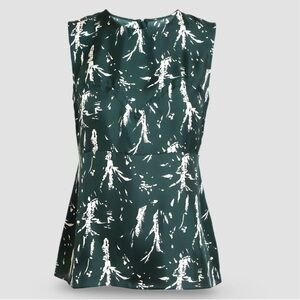 MARNI Sleeveless Abstract Print Silk Top – IT 36 (US 0-2)